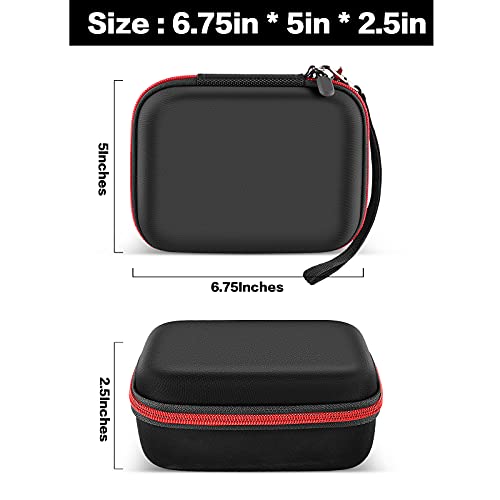 Case Compatible With Wahl Professional Peanut Classic Clipper Trimmer #8685 8655 8655-200 8633 8081 8035. Hair Clipper Organizer Holder For Attachment Comb, Oil,Blade Guard(Box Only)-Black #TOP4