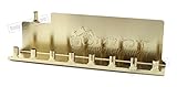  Body-Soul-n-Spirit Feliz Januca Menorah judío Decorativo Candelabro de hojalata Israel Judaica Regalo Santo