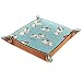 MEITD Diener Tablett, PU-Leder Tablett, Catchall-Tray, Herren Damen Schmuck Schlüsseltablett Cartoon Welpe Puppe