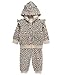Little Me Clothes for Baby Girls' Leopard 2-Piece Hoodie Set, Multicolor, 2 Toddler