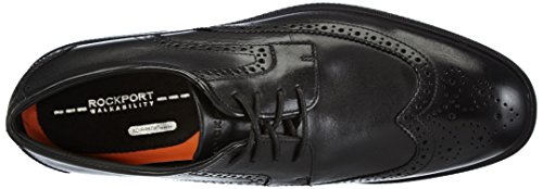 Rockport - Scarpe stringate basse, Uomo, Black