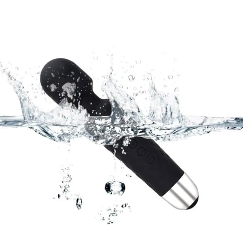 vibrador Elétrico Portátil Varinha mais de 28 Modos de Vibração e 8 Intensidades Massageador Íntimo