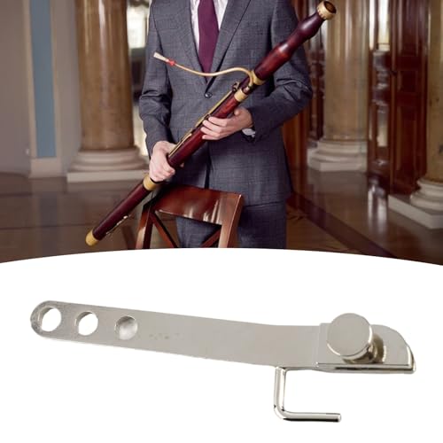 Nutriess Bassoon Balance Beam Metal Adjustable Tool Bassoon Strap Balancing Bar for Enhanced Stability and Comfort