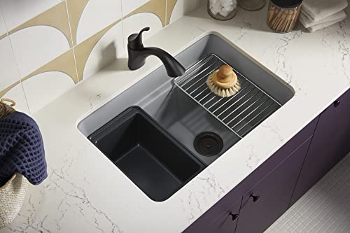 Cubo de basura para lavabo KOHLER 27789-CHR optimiza el orden en tu baño o cocina 4