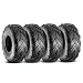 Pack of 4 Sport ATV Tires 145/70-6 145x70-6 Go-Kart, Mini Bike, ATV, Lawn Tires 145x70x6, 4PLY