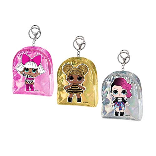 VAVCIu00ae Llavero LOL en Forma de Mini Mochila Plata