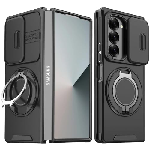 Coque magnétique Samsung Z Fold 6 noir protection intégrale fine