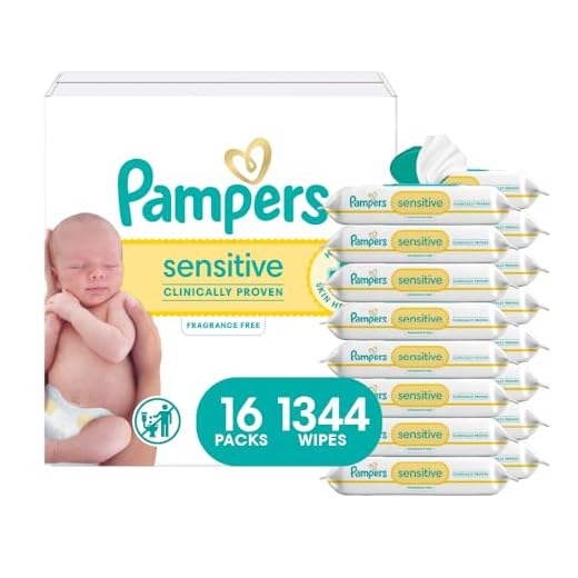 Pampers Sensitive Baby Wipes, Bulk Pack