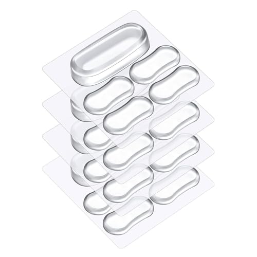 20pcs Silicone Toilet Cushions Set Toilet Protectors Adhesive Pads For Noise Reduction & Prevention
