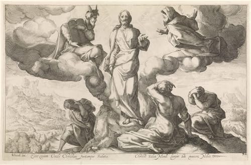 Tableaux Transfiguration Jacob Matham Toile Décoration Murale 60x90cm