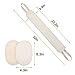 Back Scrubber, Easkep Exfoliating Loofah for Shower Bath Men and Women Long Handled Pad Set Deep Clean Invigorate Rejuvenate Relax Your Skin For Your Back