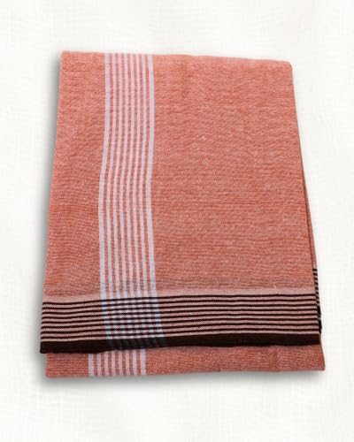 Image of Self Design Blended Solid cotton lungi for men | Daily Wear, Home Wear & Relaxation | 2 Meter | Unstitched
