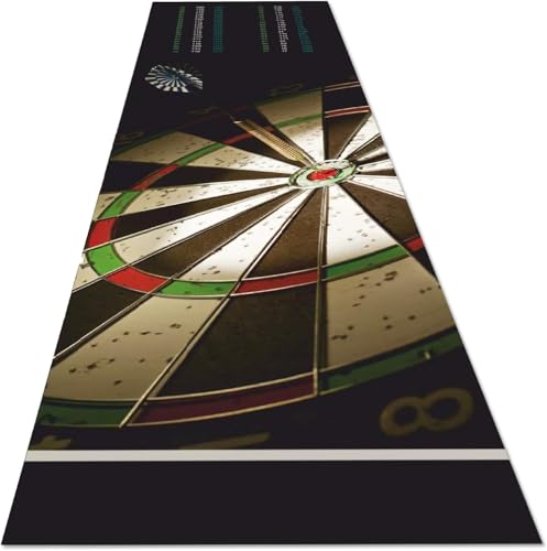Studio M - Dartteppich mit Oche 57x270 cm – für Steeldarts...