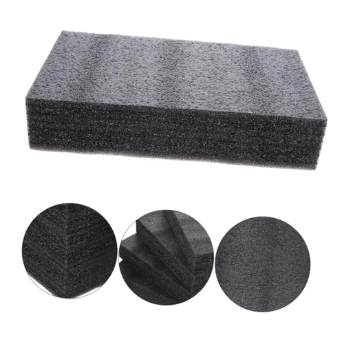 FUNNETOYU 4 Stück Professionelle Schaumstoffeinlagen 9.84X5.91X1.97In Stoßdämpfendes Verpackungsmaterial Für Sicheren Versand Empfindlicher Gegenstände Und Vielseitige Verwendung