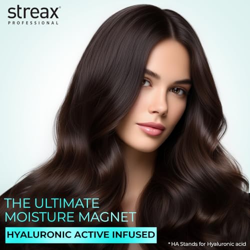 Image of Streax Professional Vitariche Gloss Post Care For Dry & Frizzy Hair Combo Kit (Shampoo 300 ml + Masque 200 gm + Serum 75 ml)