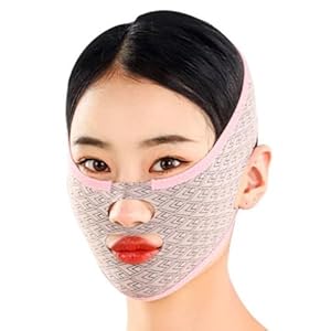 V-Line Lifting Tape, V Line Lifting Face Slimming Mask， a reusable sculpting mask, redefines comfort and breathes confidence with our double-chin reducer and face-slimming tape.
