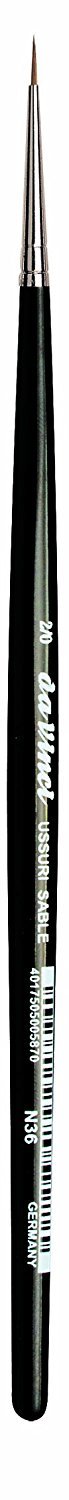 Da Vinci 3-Piece kolinsky-rotmarder Paintbrush Set 0,0/2,0/3