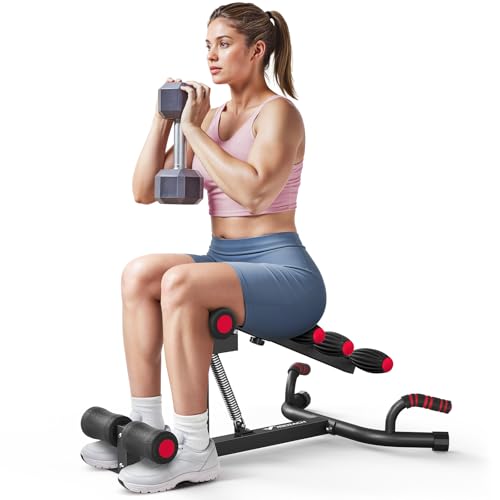 MERACH Deep Squat Machine for Women, Adjustable Glutes Trainer Machine, Core & Leg Exercise, Push Up...