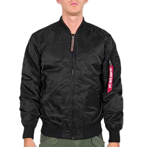 Alpha Industries MA-1 VF 59 Long Bomberjacke für Herren Black – Ansicht 3