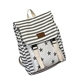 Gissroys Mochila escolar para ordenador portátil, mochila universitaria, bolsa de viaje, mochila de trabajo, mochila informal, mochila escolar, Blanco