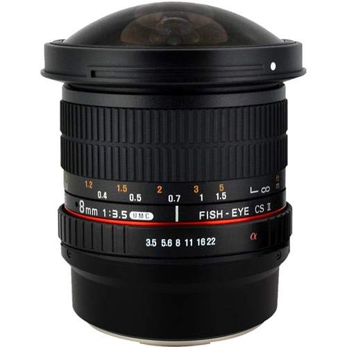 Samyang 8mm F3.5 APS-C Fisheye Lens for Sony E Mount Cameras
