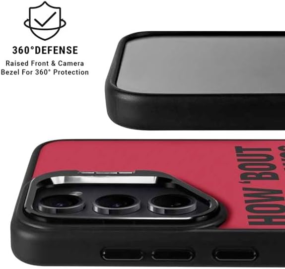 Skinit Kickstand Phone Case Compatible with Galaxy S24 Ultra - Officially Licensed University of Georgia How Bout Them Dawgs Design