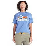  MARMOT Wm\'s Coastal tee SS Color Getaway Blue Talla XS para Mujer
