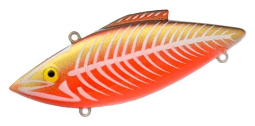 Bill Lewis Lifelike Vibrations Rat-L-Trap 1/2 OZ Lipless Crankbait Fishing Wobble Sinking Lure for Black Bass, Trout, Walleye, Pike, Salmon