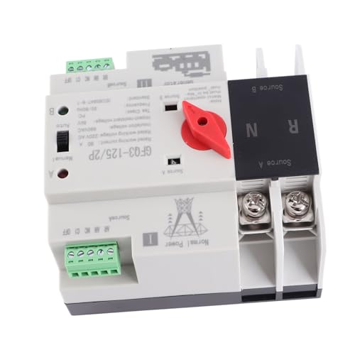 Interruptor de transferencia automática 2P Cryfokt 80A con material de PC duradero para emergencias