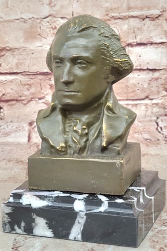 George Washington Bronze Bust Sculpture Hot Cast Figurine for Home Office Patriotic Decor Figurine Decor Sale Gift Artwork by Classy Bronze