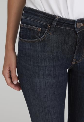 Mavi Damen Bella MID-Rise Jeans, Dark Smokey Blue, 30/38 5