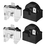 Veemoon 2 Ensembles Protecteur de compresseur de réfrigérateur Protecteur de surcharge d...