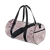 Gran capacidad: un bolsillo principal, un bolsillo lateral, un bolsillo lateral con cremallera, un compartimento interior. La bolsa de viaje funciona perfectamente como una bolsa deportiva de noche o bolsa de fin de semana de viaje con múltiples bolsillos que pueden organizar bien tus tenis, toallas, cambiadores de ropa, botellas, paraguas y algunos artículos de tocador.