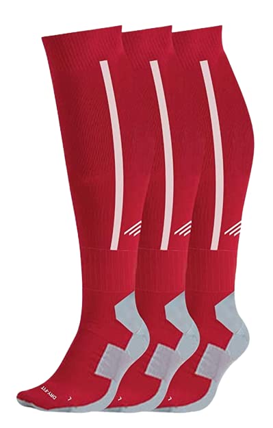 never quit Men's & Women's Polyester, Cotton Knee High Length Superior Grip for Shin Guard, Anti Slip Blister Protection Anti Odour Bamboo Football Socks-picture-32