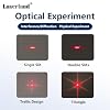 Young's Double-Slit Experiment Single Slit Double Slits Interference Diffraction Grating Sheet Optical Physical Experiment Kit Optics Elements