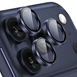 Tensea Camera Lens Protector Compatible for iPhone 17 Pro Max/17 Pro, Metal Aluminum Alloy Tempered Glass Cover Camera Screen Protector Accessories, Case Friendly