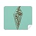 Chocolate Sketch Ice Cones Cleaning Cloth Screen Cleaner 2pcs Suede Fabric