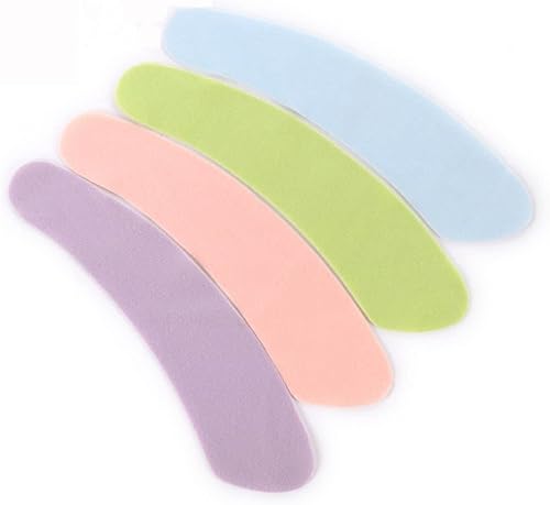 HomeSoGood Juego de 4 almohadillas para asiento de inodoro para calentador de baño, tapete reutilizable para asiento de inodoro, lavable, suave,