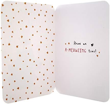 Hallmark Christmas Card for Sister - Cute A-meowzing Cat Design