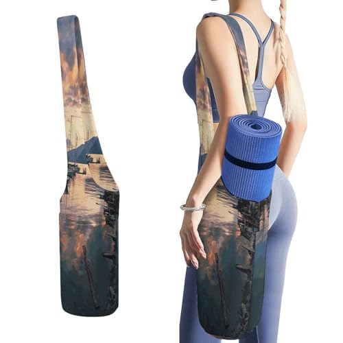 KNASNCHD Vancouver Yoga Mat Bag with Organizer