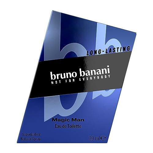 bruno banani Magic Man – Eau de Toilette Natural Spray – Charismatisch-warmes Herren Parfüm – 1er Pack (1 x 30ml) – Ansicht 3