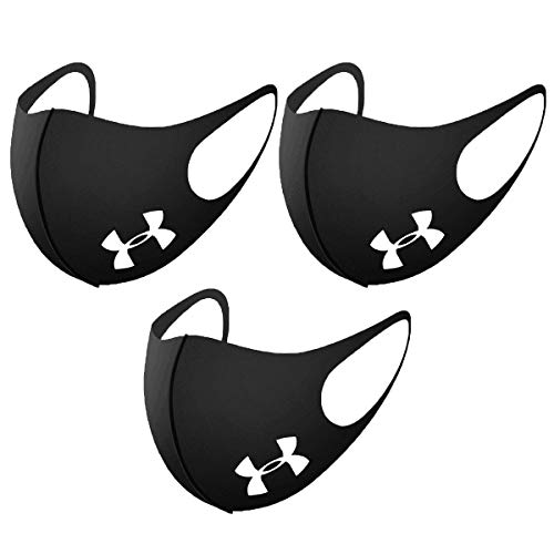 Unisex Face Mask for Adult Sports Masks (Black)