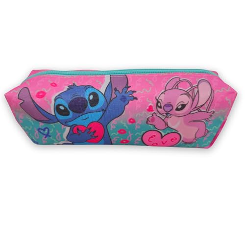 TDL Lilo, Stitch & Angel Étui à crayons rectangulaire pour filles