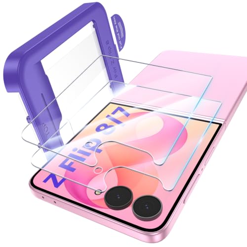 Image of UniqueMe 2 Pack for Samsung Galaxy Z Flip 8 / Z Flip 7 Screen Protector