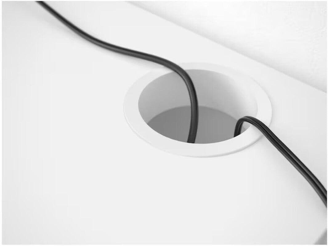 IKEA Micke Desk cable management port