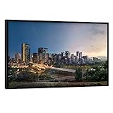 artboxONE Poster mit schwarzem Rahmen 30x20 cm Städte 
