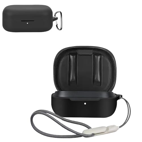 For Denon AHC840NCW �P�[�X YILLIONS �_�炩�ȃV���J�Q���̃X�|�[�c�N�[���ȃf�U�C�� �Ռ��z�� �h�� �h�o �y�� �����h�~�p�̃t�b�N�𓋍ڂ��� �X�����\�t�g �P�[�X�J�o�[ Denon AHC840NCW �J�o�[�i�u���b�N�j