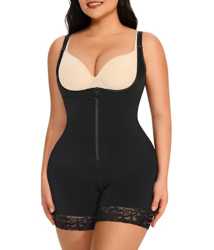 RDSIANE Shapewear for Women Fajas Colombianas Moldeadoras Full Body Shapewear Tummy Control Postpatrum Open Crotch