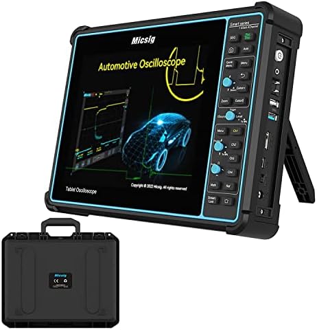 Micsig SATO1004 Automotive Oscilloscope 100MHz 4 Channels Digital Tablet Portable Oscilloscope with Suitcase
