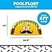 BigMouth Inc. Giant Taco Pool Float, 5 Feet Long Lounge Raft Floatie, Funny Pool Party Summer Water Toy, Durable Vinyl, Includes Patch Repair Kit